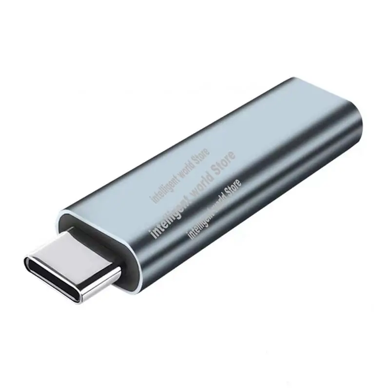 USB Type-C 가상 디스플레이 어댑터 DDC EDID 더미 플러그 헤드리스 고스트 디스플레이 에뮬레이터 더미 로드 4K@60Hz-ABWO