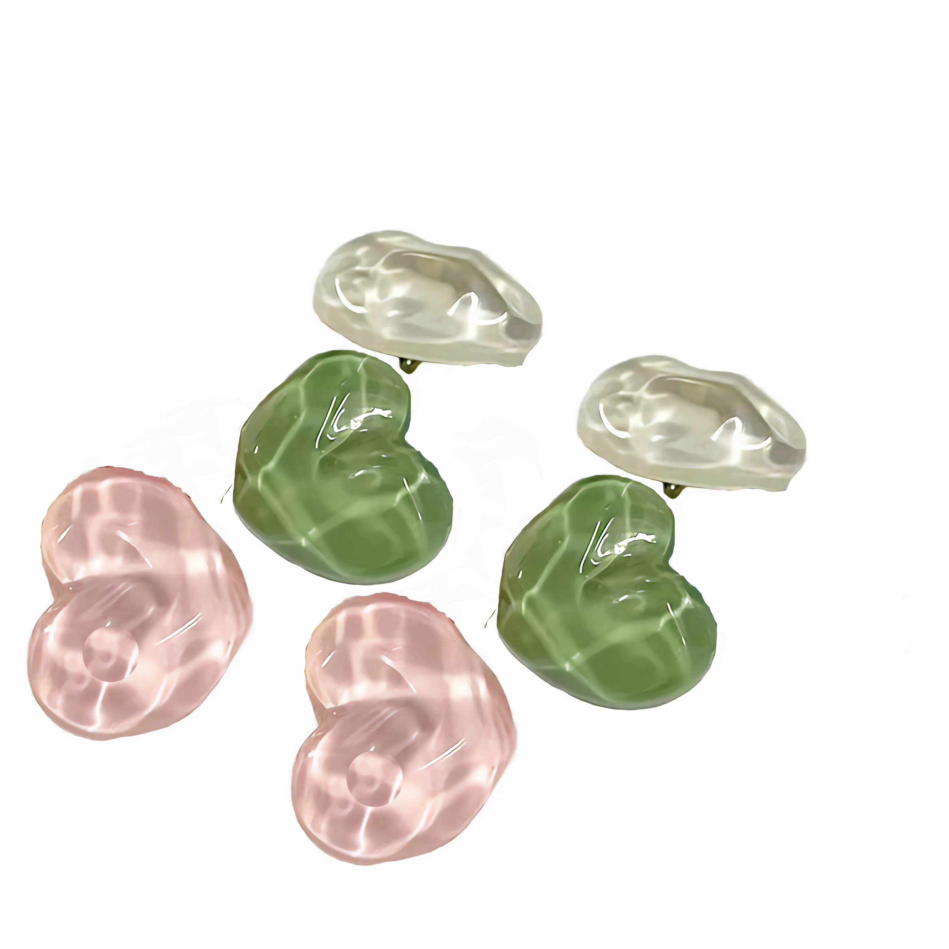 CLYAIYLC 10 botones de resina de 21mm para botones de repuesto de ropa o botones de decoración de proyectos de manualidades DIY