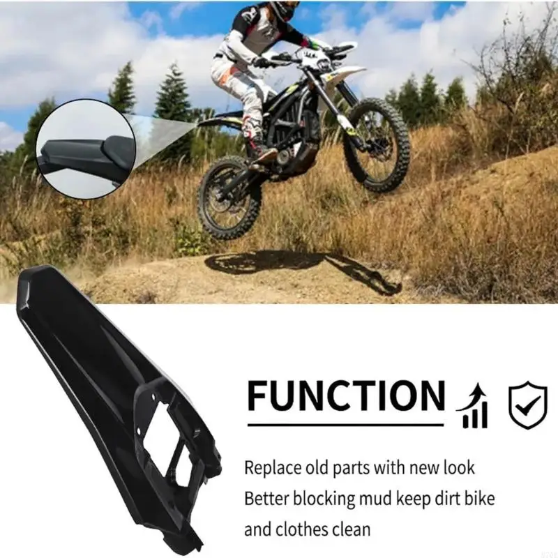 M76E Rear Wheel Motorcycle Mudguard, Removable for Routine Cleaning