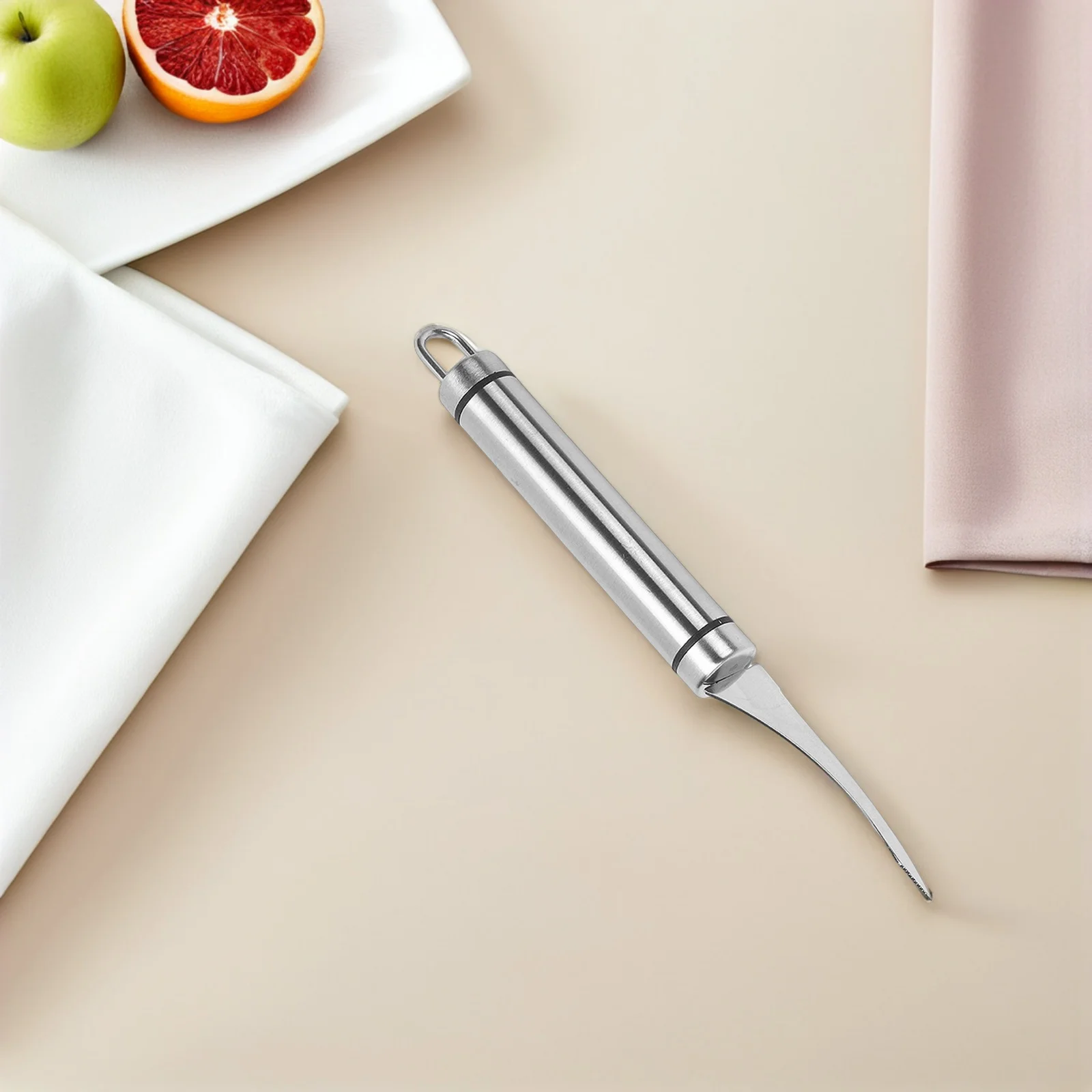 

6Pcs Stainless Steel Shrimp Deveiner Prawn Cleaning Tool Seafood Prep Set Fish Belly Opener Kitchen Essentials