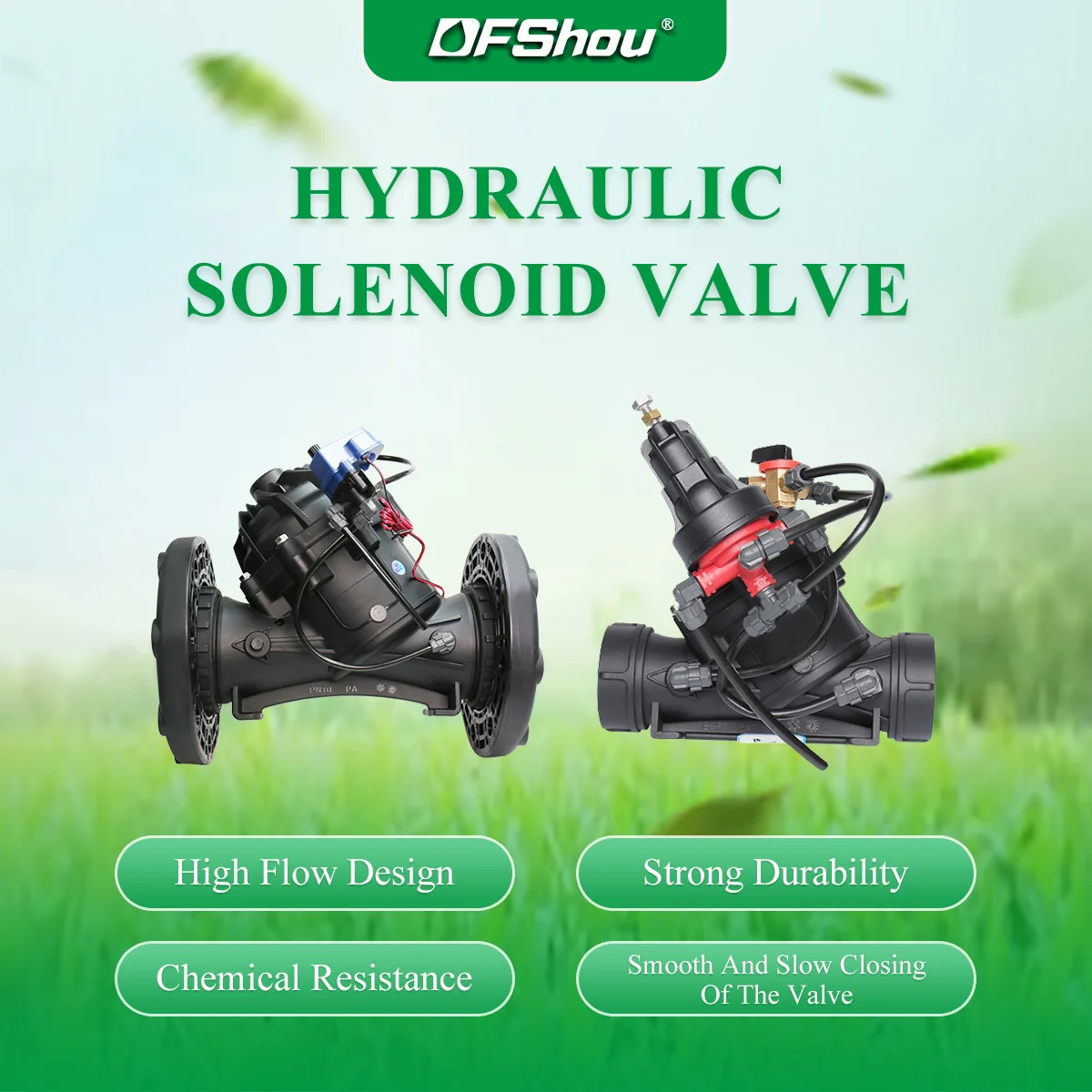 Detalle 4 de Electroválvula High Quality 6 Inch Flanged Hydraulic Solenoid Valve 24V Control Valves for Efficient Management Hidráulica