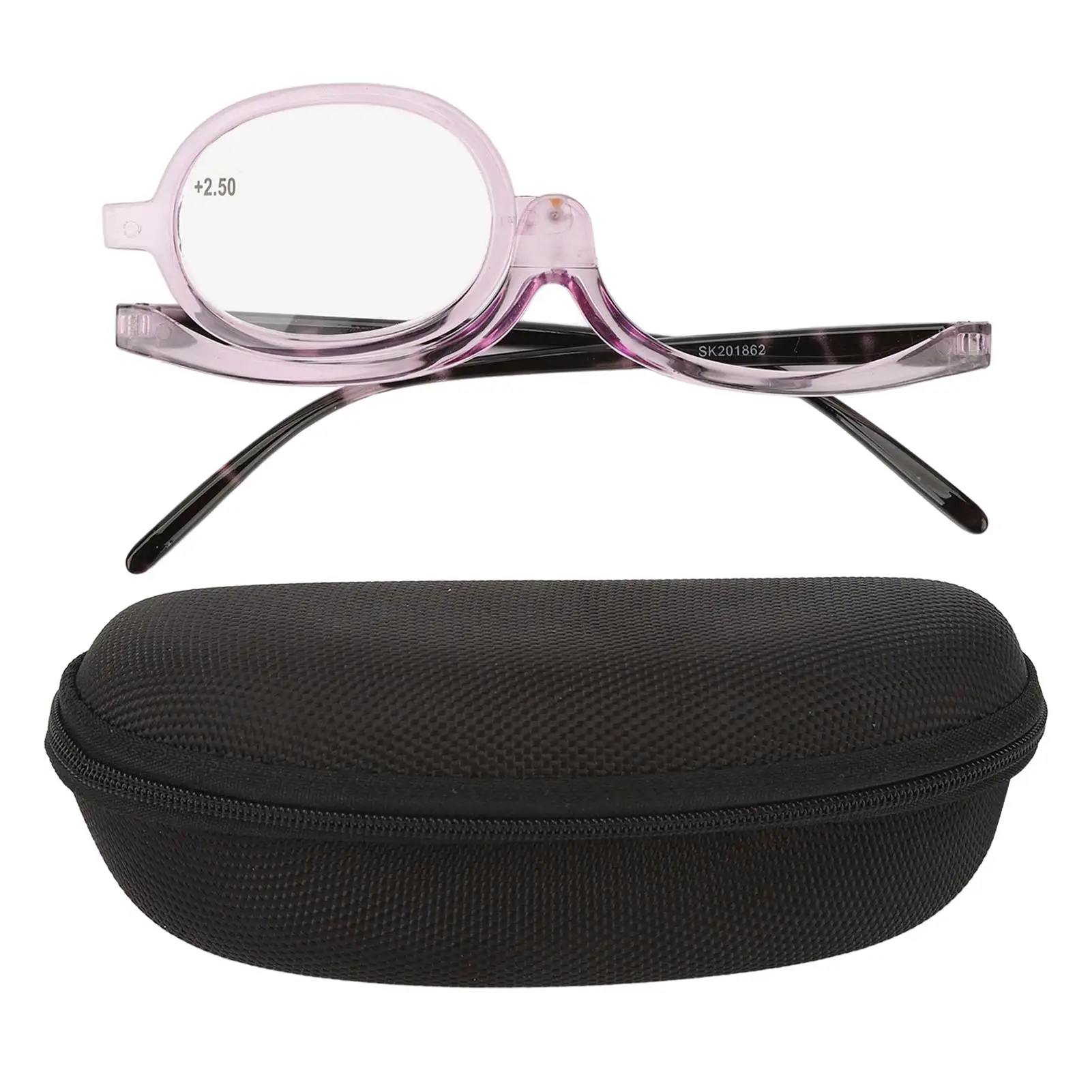 

Rotating Magnifying Makeup Reading Glasses with Switchable Lens