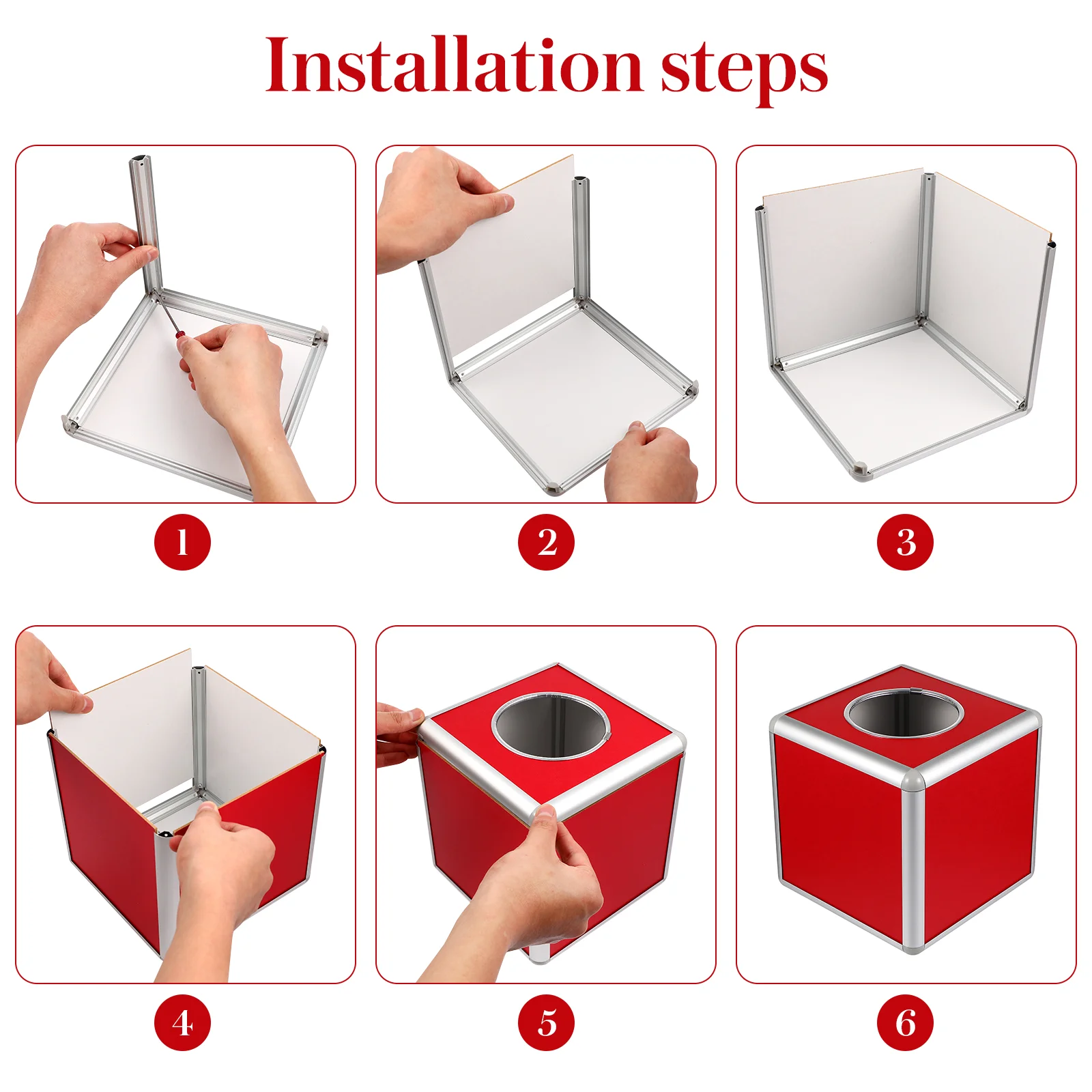 Caja de lotería, caja de rifa, caja de almacenamiento para billetes, urna para reuniones de fiesta anual, caja de tarjetas para recolección de fondos, cajas de urna