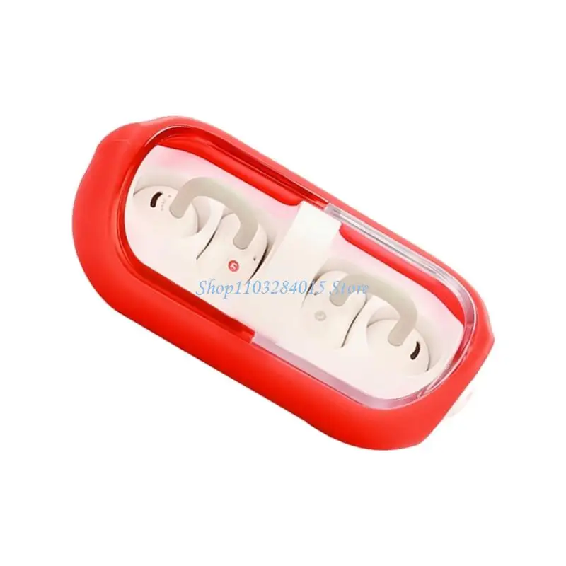 R6FF SILICONE COPERTO AURFICO COPERTURA Manica resistente alla polvere per auricolari Mooncrop Non slip leggero