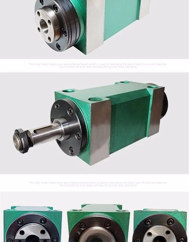 BT30/MT3 Highway Taper Hole Power Head Spindle Head, Cutting Head, Drilling and Milling Machine Spindle Machine Tool Retrofit