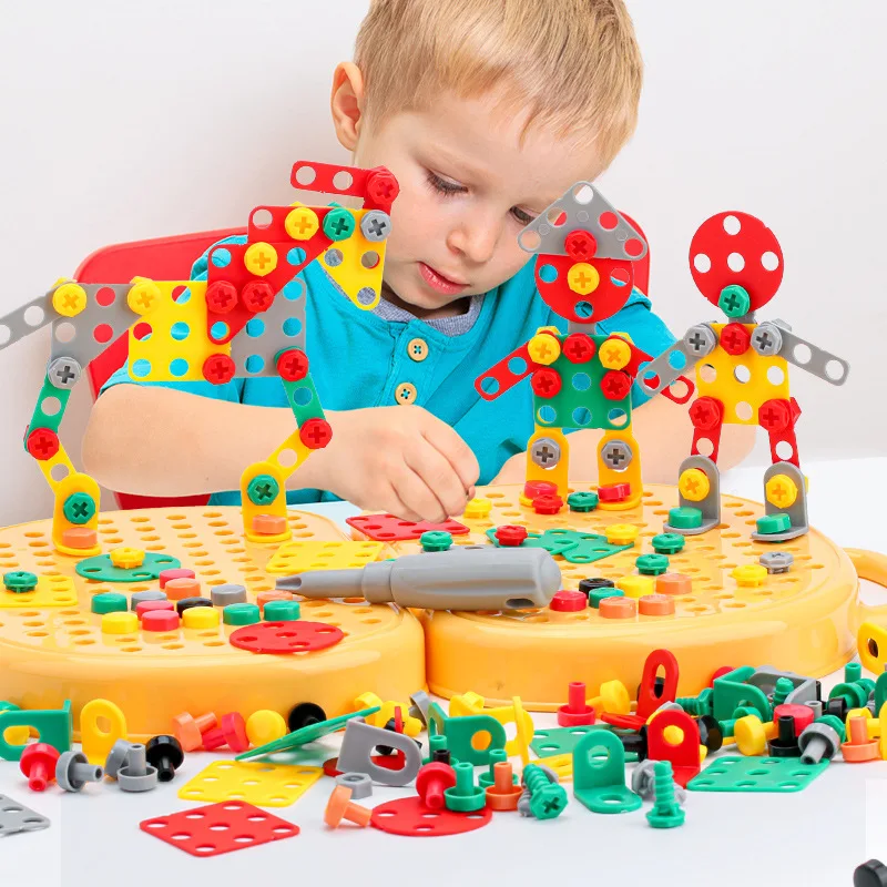 

Kids Pretend Play Electric Screw Simulation Maintenance Toolbox DIY Toy Kits Children Educational Games Tool Box Toys Gifts