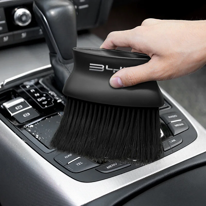 Soft Bristle Car Air Conditioner Cleaning Brush Car Wash Dust Cleaner For BYD F3 I3 F0 F6 S6 S8 E5 E6 G3 G6 L3 S7 M6 Tang Song