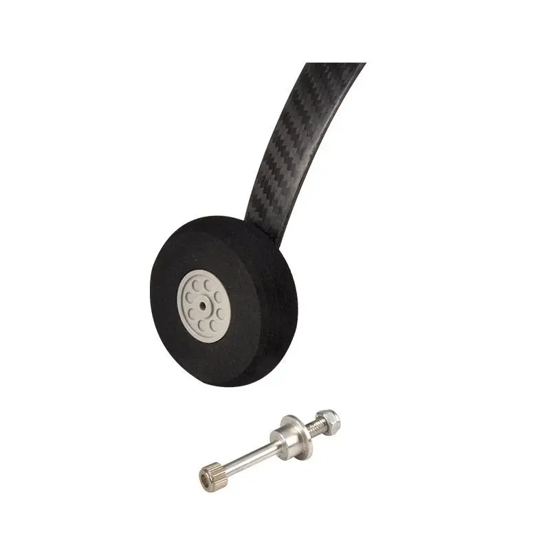 1 jeu de fibres de carbone 300 #   Kit de roues de train d'atterrissage 20E 80E 70E 75E 30E, pièces de bricolage pour avion RC