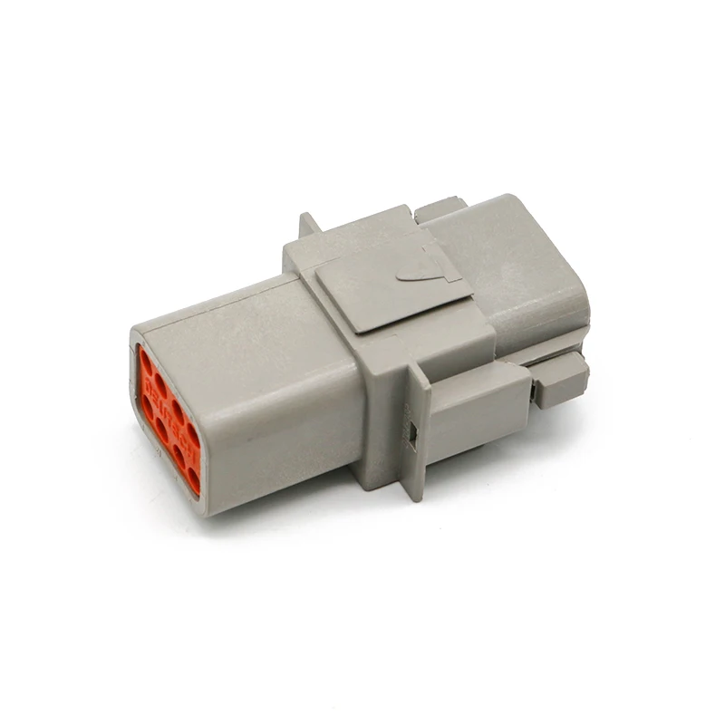 DT06-8S DUTSCH أصيلة المكونات في 8pin موصل السيارات مقاوم للماء الذكور والإناث محطة لرسو السفن 1062-16-0122 رأس أنثى