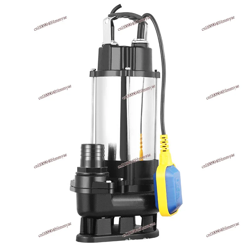 

Sewage Pump Stainless Steel Household Septic Tank Fish Pond Mud Sewage Pump 220V Strong Discharge