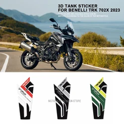 For Benelli TRK 702 TRK 702X 2023 3D Gel Epoxy Sticker Kit Waterproof Scratch-Resistant Motorcycle Tank Guard Sticker