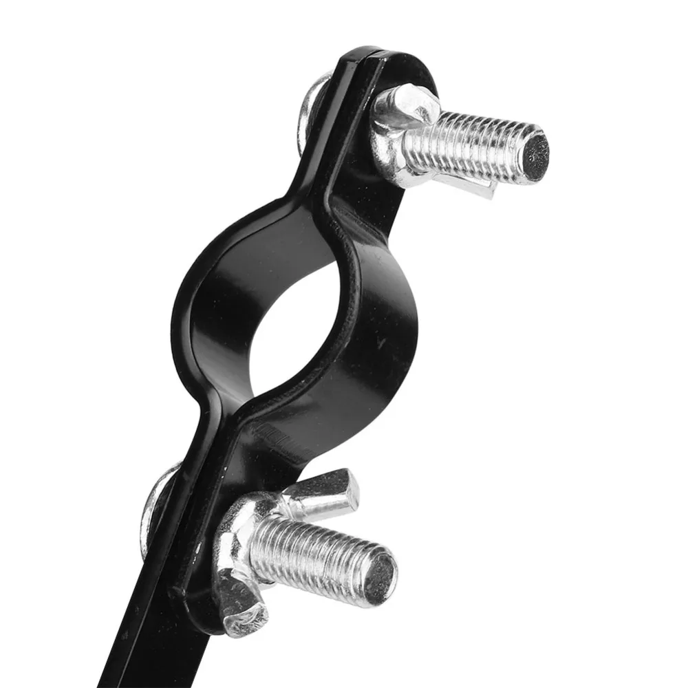 Oxford Cloth ​Drum Stick Holder​ ​Large Capacity ​Clamp-On Lockable ​Drumstick Bag​ ​Black ​Cylindrical Shape​