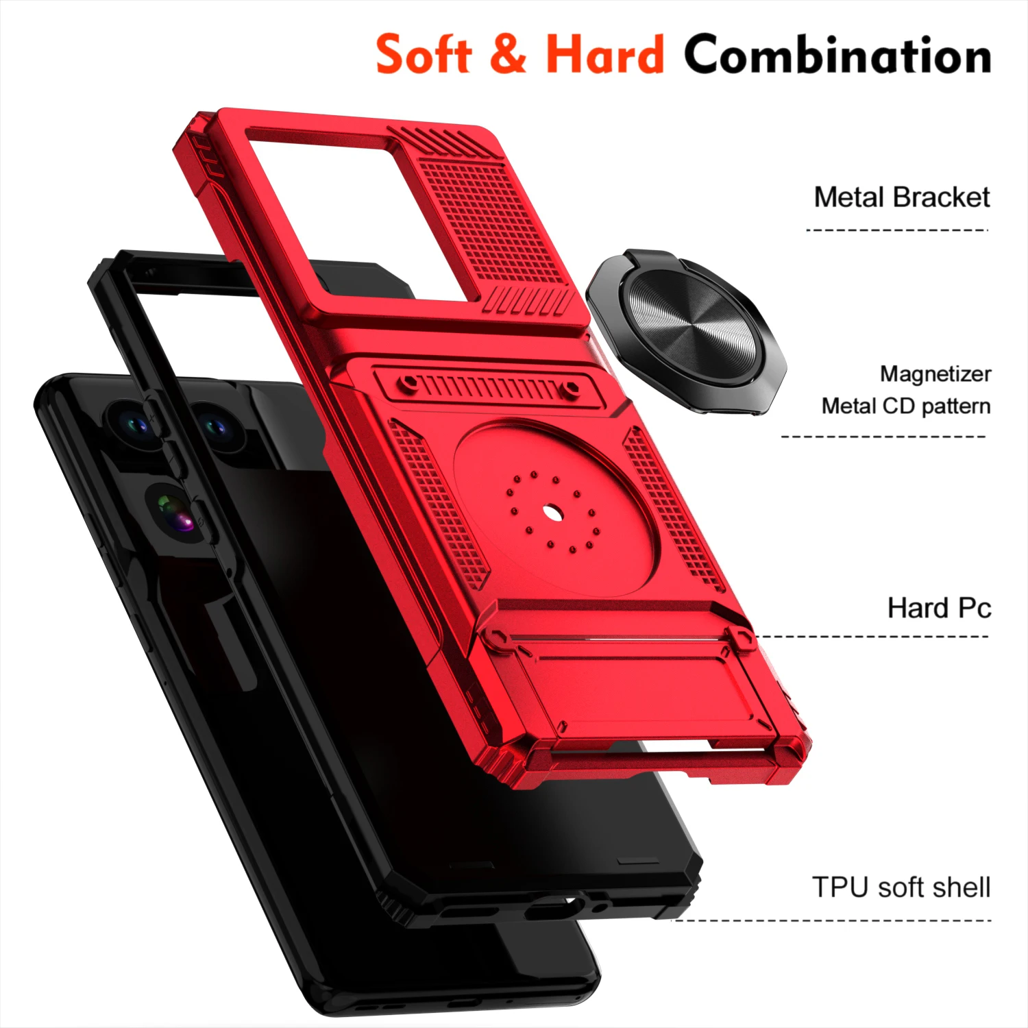 Case For  Deluxe Mech Slide Shockproof Protective Cover For  Bumper