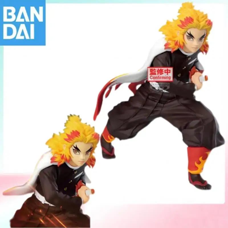 

Bandai Namco Banpresto Demon Slayer Kimetsu No Yaiba Maximatic Kyojuro Rengoku Pvc 16Cm Новая и нераспечатанная аниме-модель игрушка в подарок
