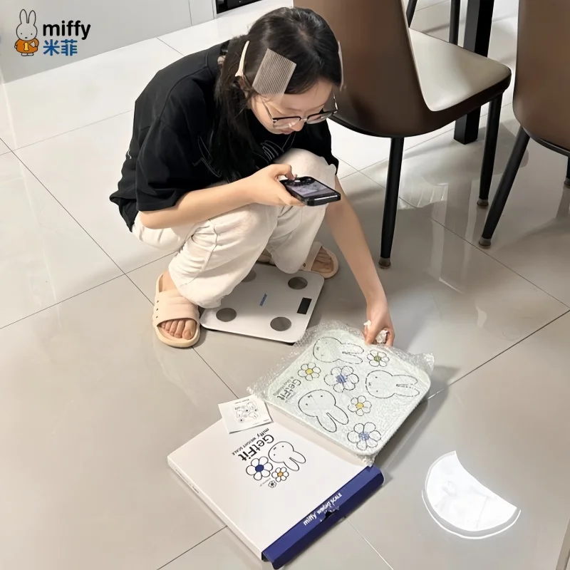 

В наличии: Умные электронные весы Miffy для точного измерения веса тела, коллекционная серия, подарочные украшения