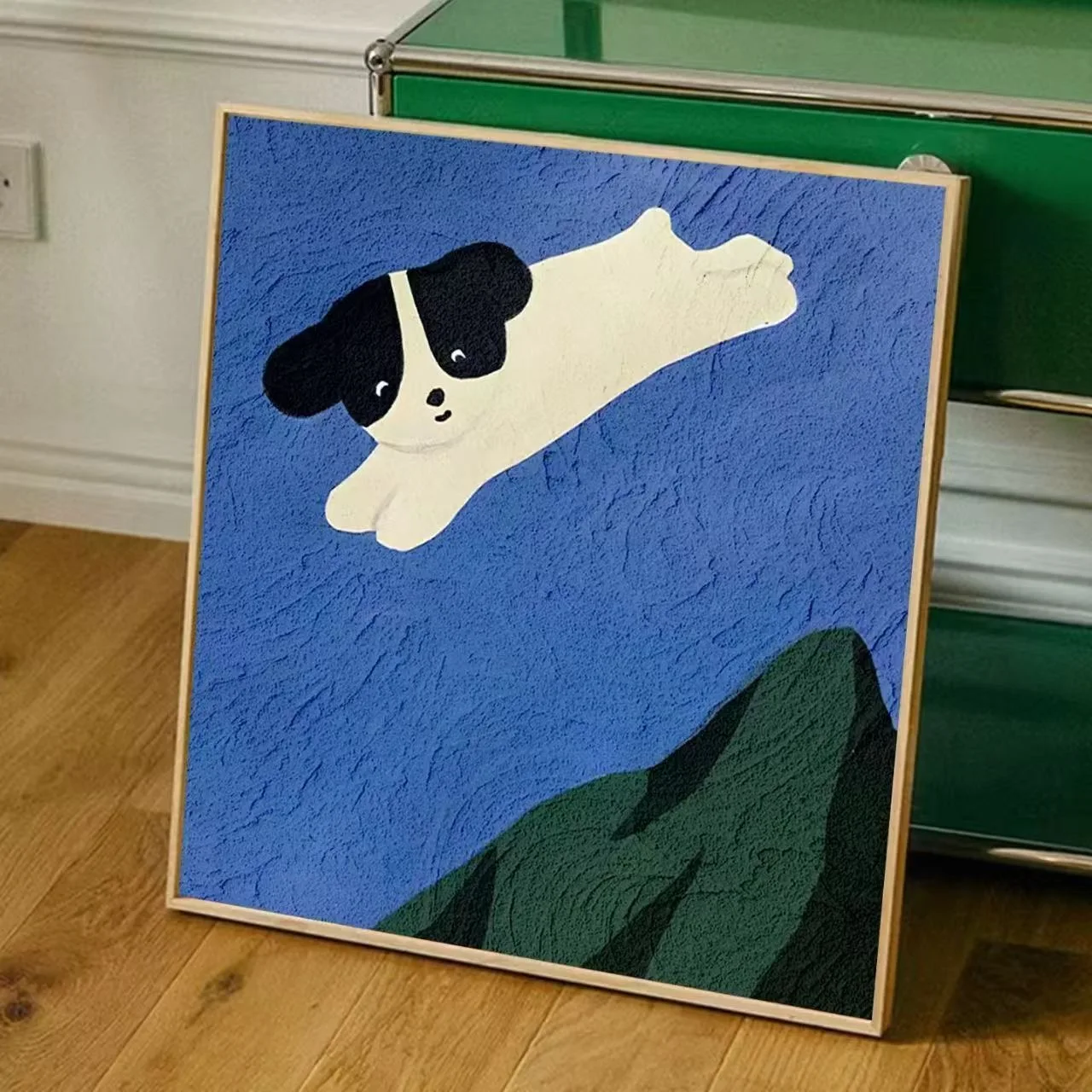 

A-0455 Modern Puppy Artwork