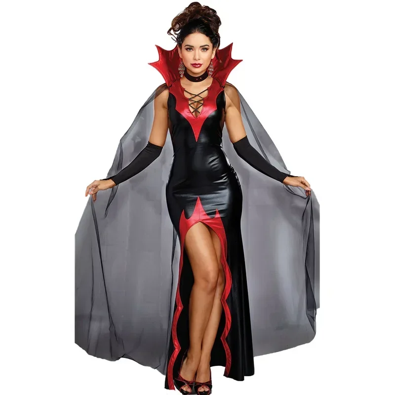 Scary Female Zombie Witch Vampire Cosplay Uniforms Ghost Bride Dress Ghost Baby Halloween Costumes for Women G245