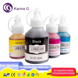 BTD60 BTD60BK BT6001BK BT6000 BT5000 BT6000BK Compatible Bottle Water Based Refill Tintas Ink for Brother  DCP-T300,DCP-T500W