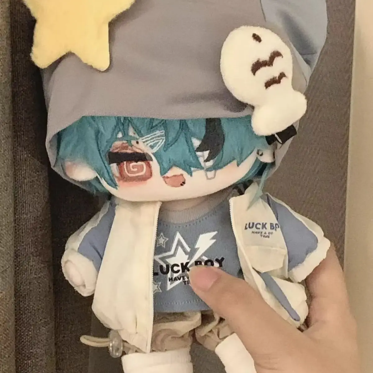 Stuffed Sweet Cute Fresh 20cm Doll Clothes, Non-attribute Casual Sports Outfit, Replacement Costume for Cotton Doll Plush Doll
