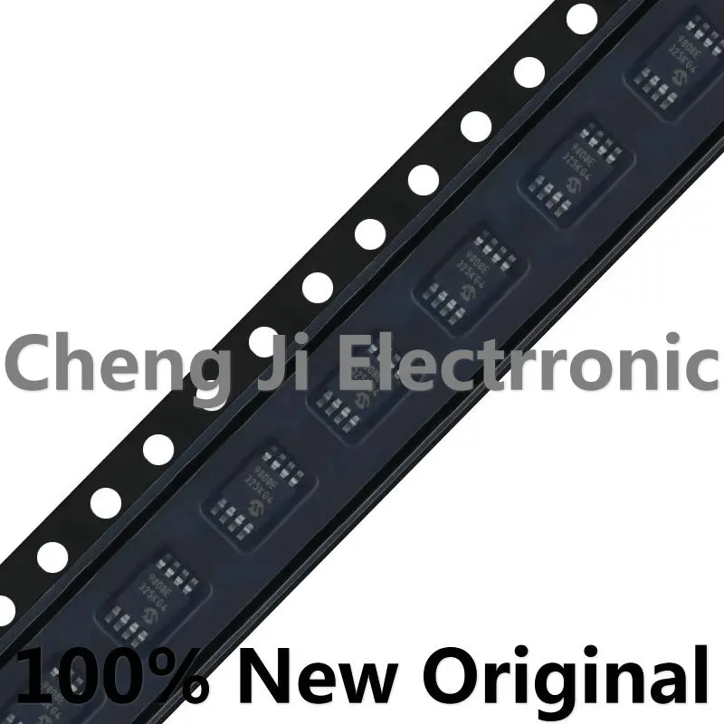 10PCS/LOTMCP9804T-E/MS、MCP9808T-E/MS、9804E、9808E、MSOP8 Digital temperature sensor chip