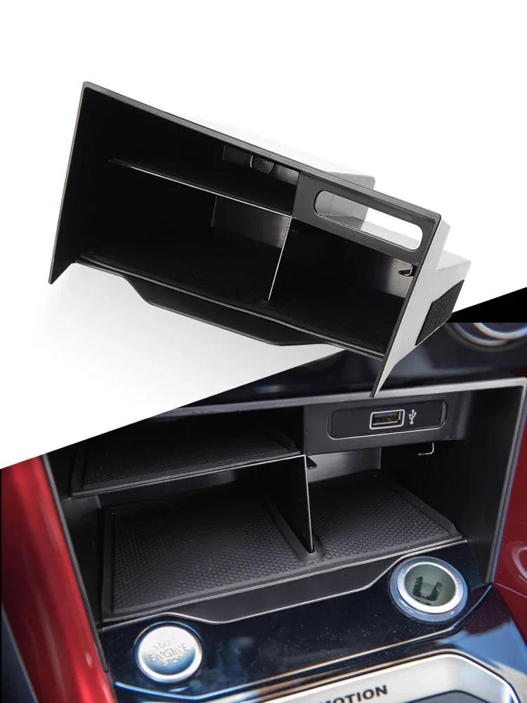 smabee Car Central Storage Box For Volkswagen T-ROC Center Console Storage Stowing Tidying Organizers Accessories Container Tray