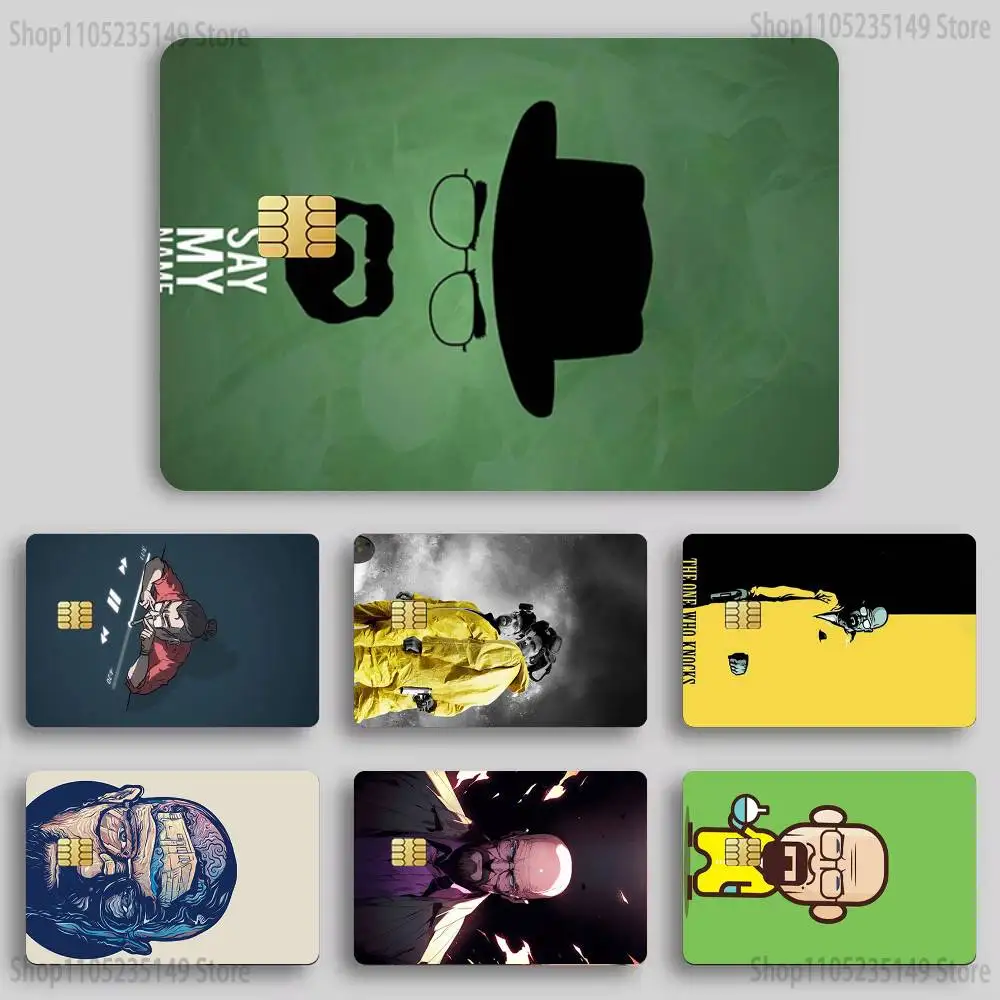 

B-Breaking Bad TV Series Card Sticker Diy Decorate Exquisite Bank Card Decals Patch Documents Birthday Gift