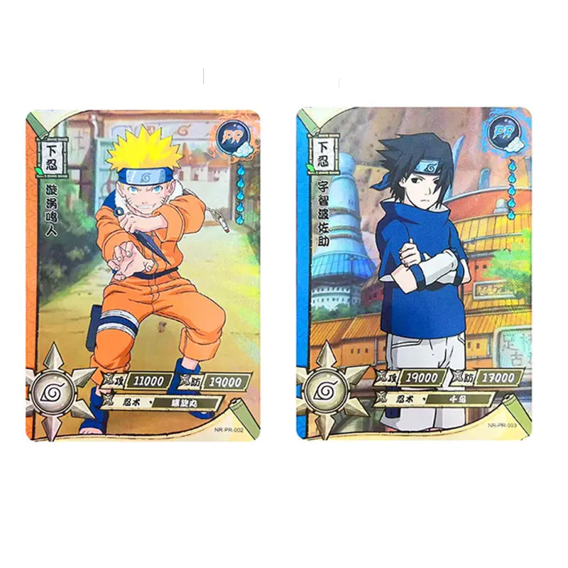 Kayou echte naruto pr (001-028) hatake kakashi uchiha uzumaki naruto tsunade haruno sakura seltene sammel karte einzelblatt