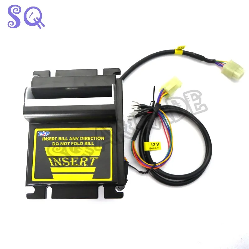 

TB Bill Acceptor 12V Multiple Accept Cash Banknote Money Currencies Validator For Vending Arcade Game Machine