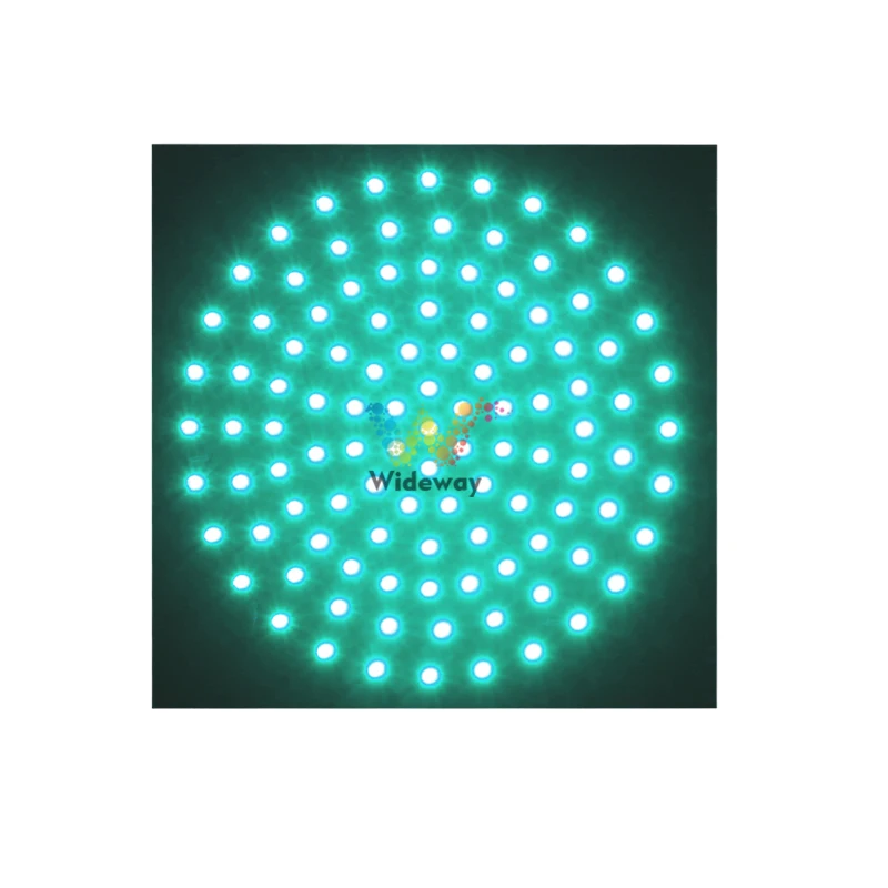 WDM DC12V square 300 mm Traffic Light PCB board Lacquer Coated Three-proofing