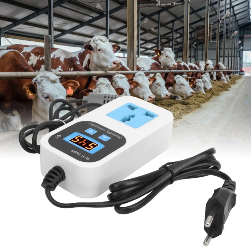 数码温湿度控制器 0%-99%RH - usage example