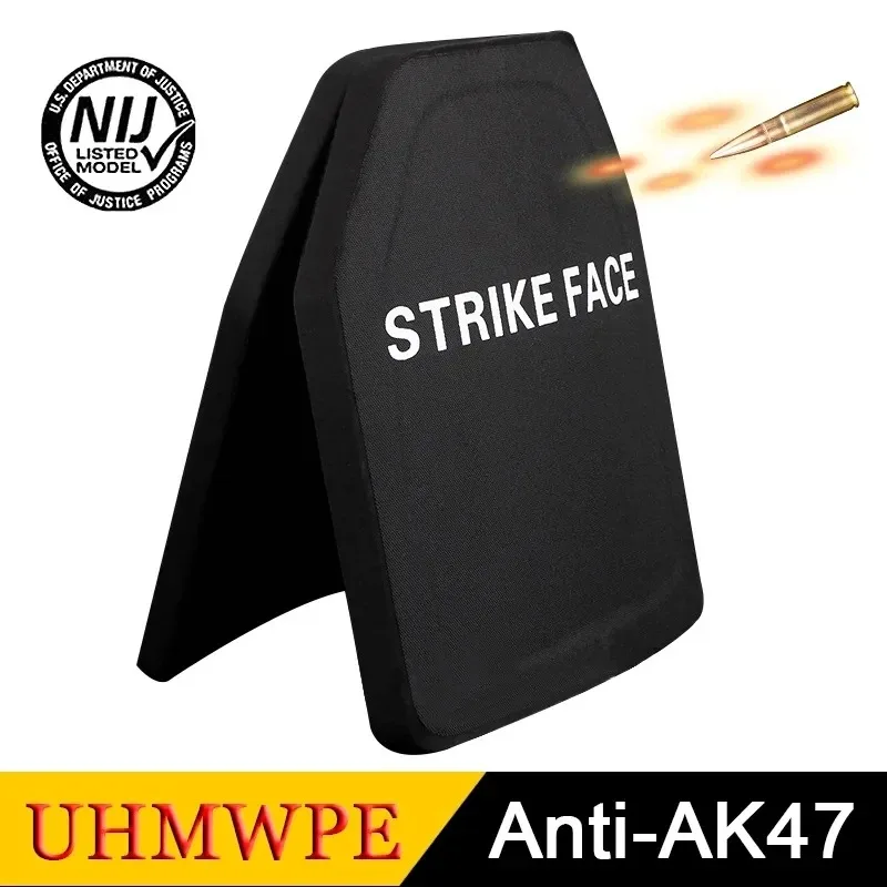 Ballistische Platte NIJ III GA5 Level Dicke 22 mm UHMWPE kugelsichere Panzerwestenplatten 10 x 12