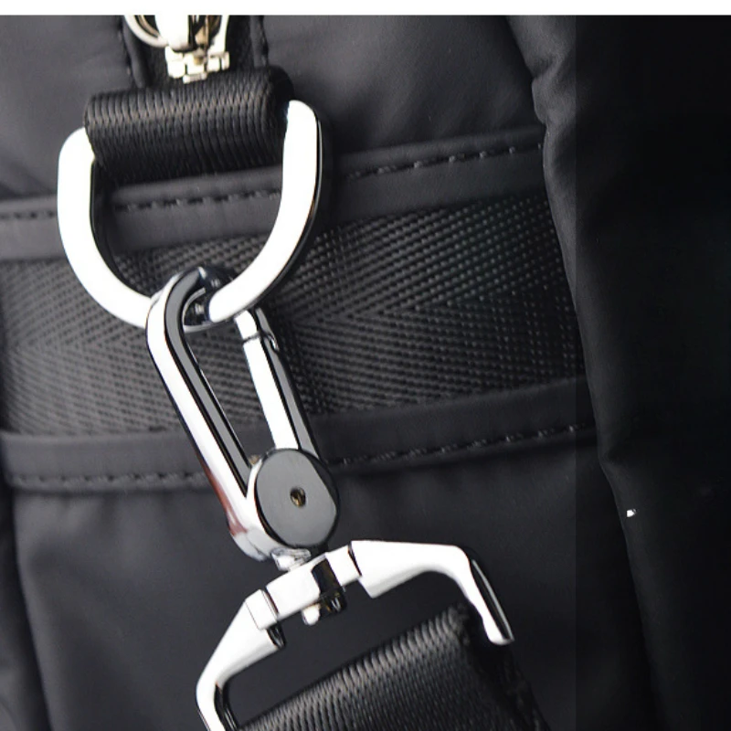 High Quality Vertical Casual Crossbody Bag Men's Oxford Shoulder Bag Canvas Nylon Waterproof  Business Briefcase Tote for Men