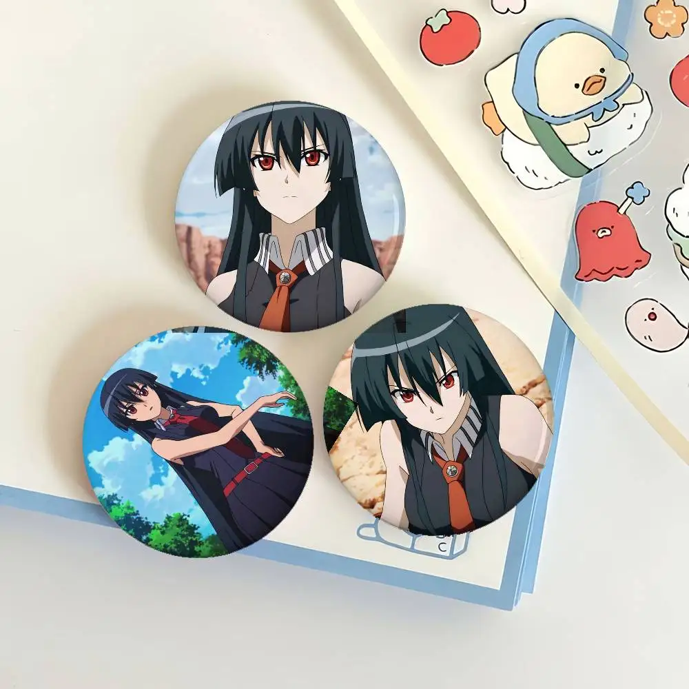 اليابانية الكلاسيكية أنيمي Akame Ga قتل شارات صفيح لينة زر دبوس بروش شارة معدنية مخصصة مجوهرات اكسسوارات قبعة حقيبة التلبيب