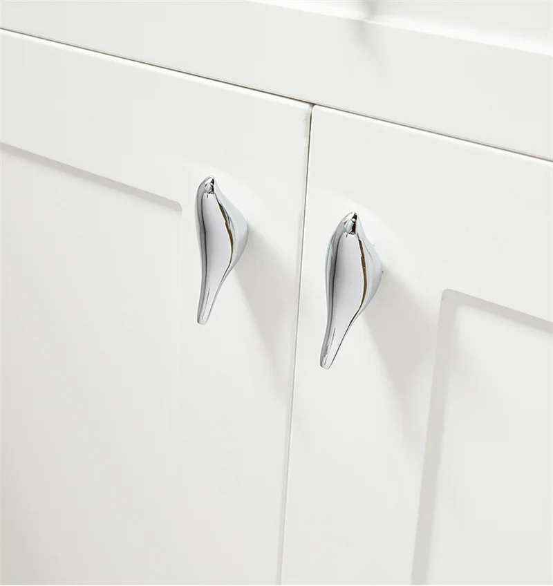 Cute Bird Shape Cabinet Door Handle Drawer Wardrobe Door Knob Handles Solid Brass Kitchen Cupboard Shoe Closet Pulls Accessories