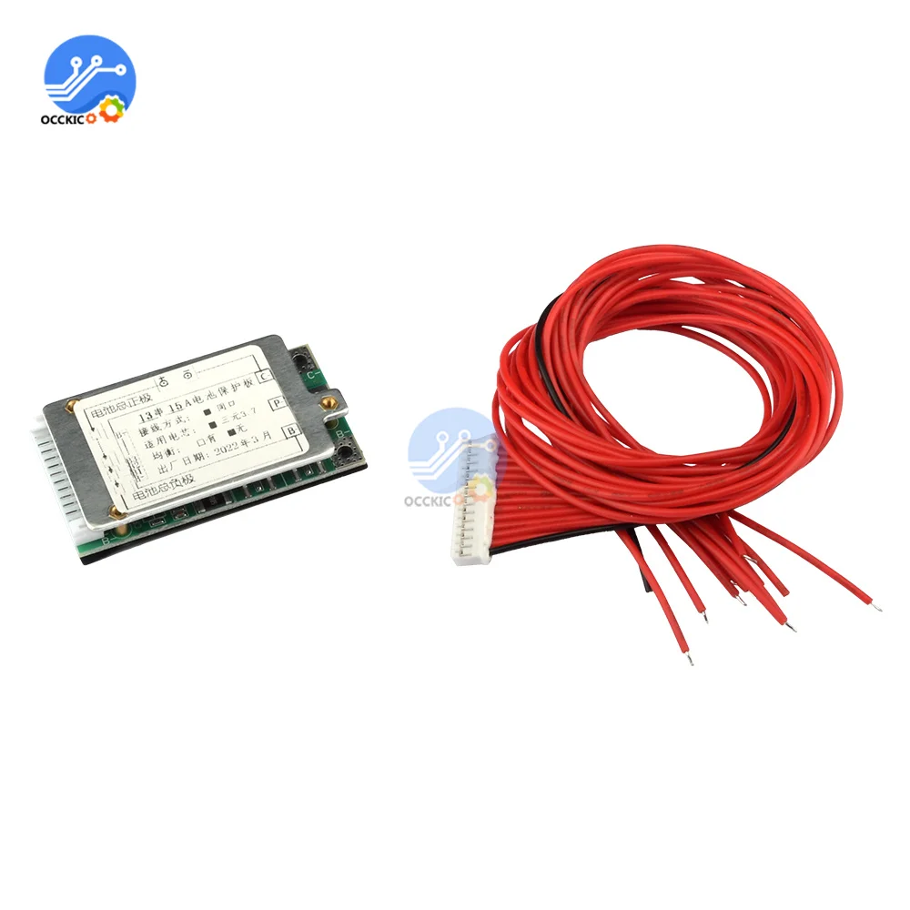 Scheda di protezione PCB BMS per batteria al litio agli ioni di litio 16S 60V 45A con bilanciamento per ebike acquista in modo economico - spedizione gratuita, recensioni reali con foto