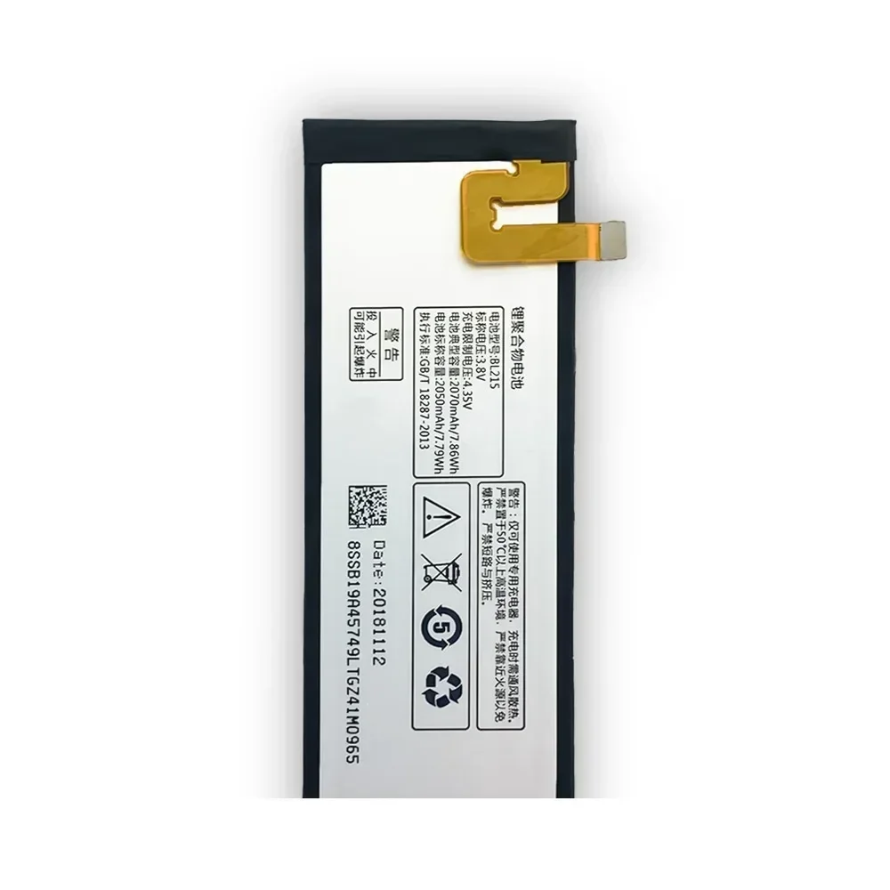 BL215 Battery for Lenovo VIBE X S960 S968T Smartphone Mobile Phone 2070mAh Batteries Parts Telecommunications Phone Bateria+Tool