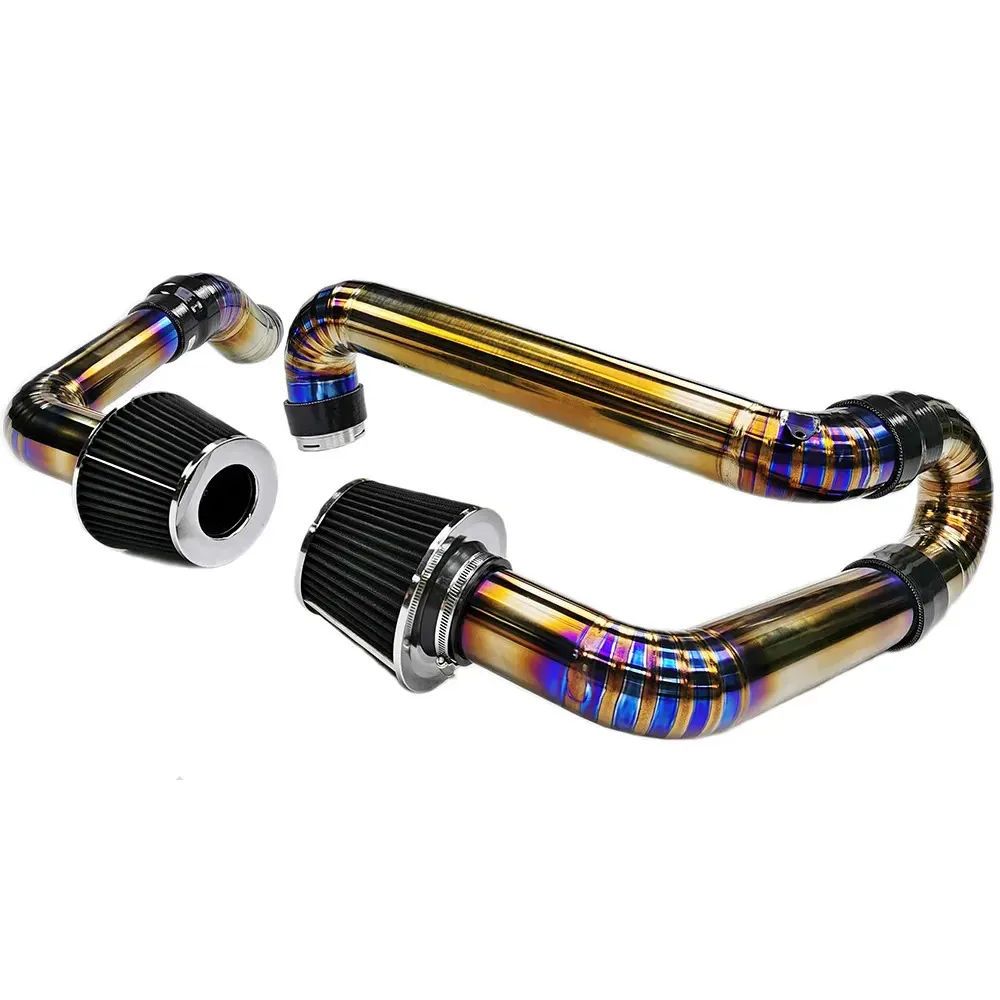 

2021+ for BMW G80 M3 G82 G83 M4 G87 M2 S58 3.0TT Titanium Front Mount Intake Kit Include Competition Model for Air Filters