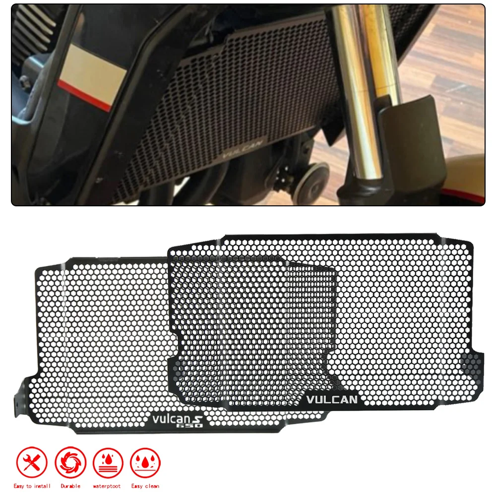 

Motorcycle Radiator Guard For Kawasaki VULCAN S Cafe Sport VULCAN 650 Radiator Grille Guard Protector Cover 2015-2024 2023 2022