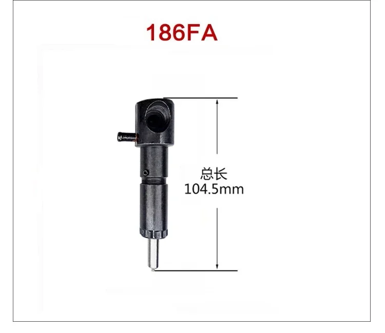디젤 엔진 연료 인젝터 어셈블리 170F 173F 178F 186FA 188F 192F KIPOR KAMA YANMAR 5KW 디젤 발전기 186F 인젝터
