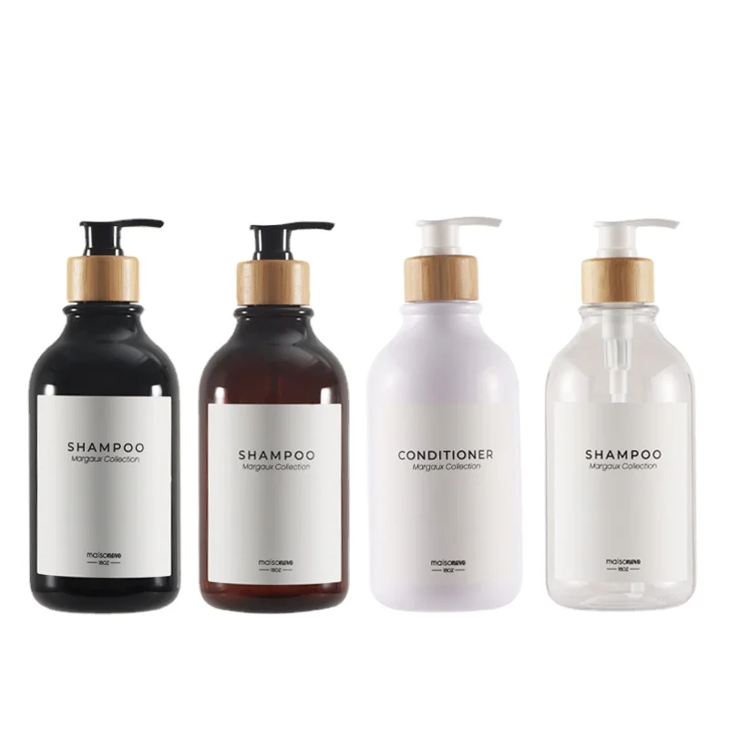 300/500ml Soap Dispenser for Bathroom Large Capacity Shampoo Shower Gel Bottles Refillable Lotion Liquid Storage Container