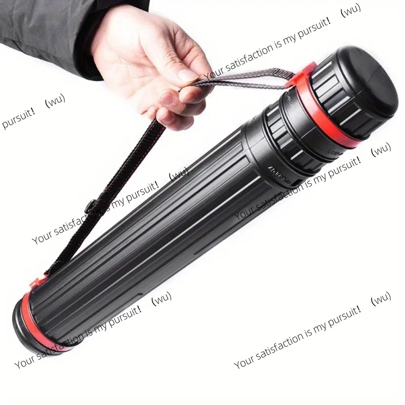 1pcs Portable Drawing Tube-Adjustable Expandable Art Storage with Shoulder Strap,Durable Lightweight forOutdoor, Artist Carrier