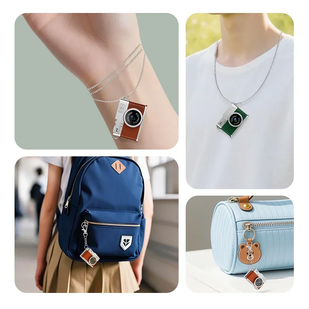 S150 Retro Digital Camera Mini Camera 1080p Pocket Video Fashion Trends Versatile High Definition Records Campus Life Accessory