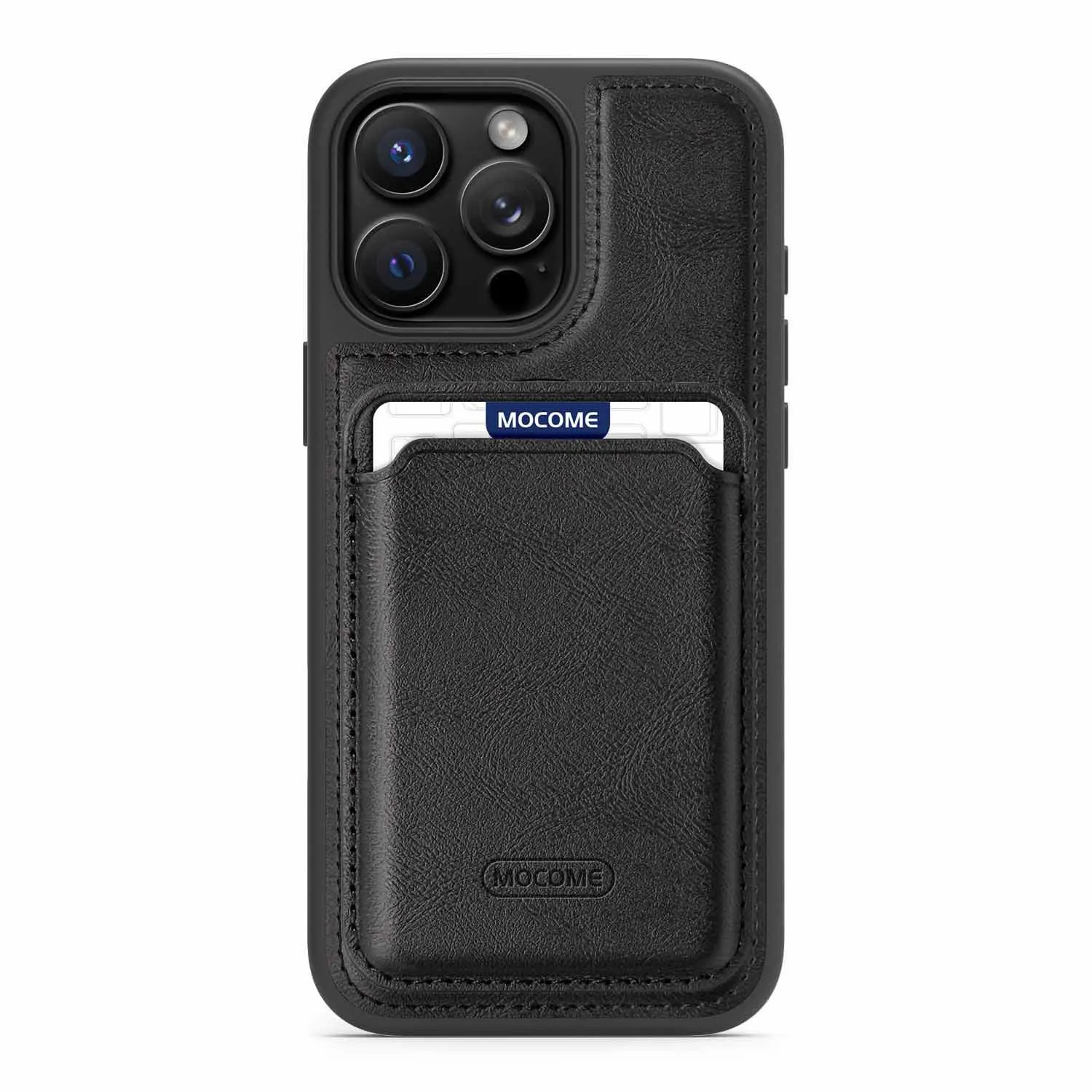 حافظة هاتف لهاتف آيفون 16 برو ماكس 17 اير 16e 15 بلس 14 13 برو ماكس 12 11 حافظة للبطاقات قابلة للفصل شحن مغناطيسي أغطية جلد Pu #4