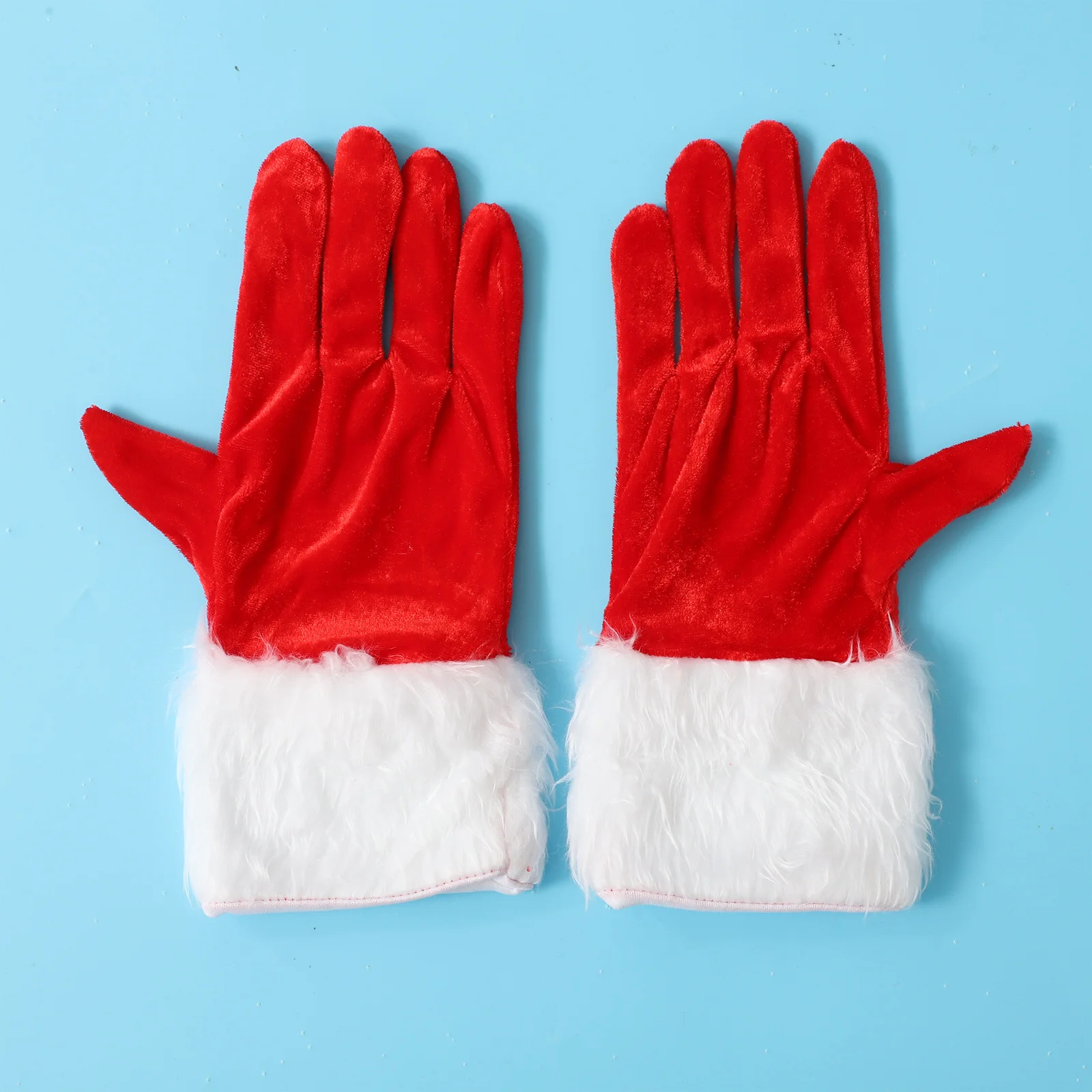 Gants élégants en velours pour femmes et filles, accessoire de costume, performance sur scène, photographie, robe de paupières, fêtes, spectacles de théâtre, Noël