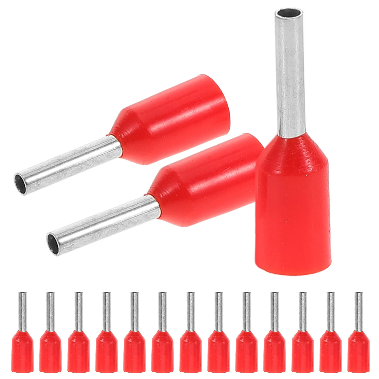 

1000Pcs Tinned Tube Wire Ferrule Connectors Pre-Insulated Electrical Wire Terminals Quick Wiring Pin Ends for Household