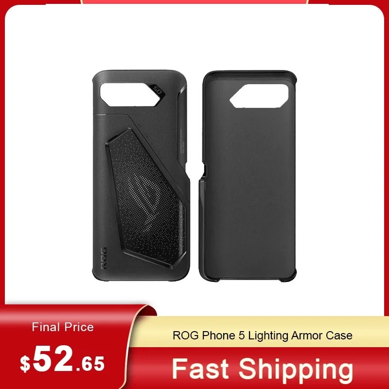 Top! Phone 5 Lighting Armor Case Light Up And Toughen Up The ROG Phone 5 ROG Phone 5s ROG Phone 5s PRO Phone Case