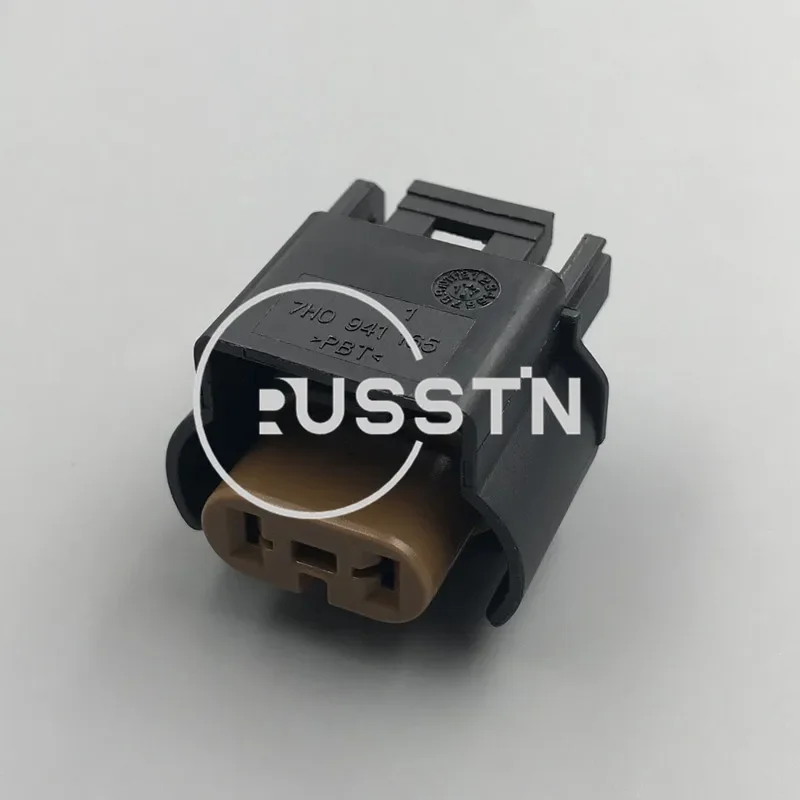 1 Set 2 Hole Auto Fog Light Plug Harness Socket AC Assembly 7H0941165 For VW Audi EOS Jetta Golf MK6 Passat Tiguan 7H0941165