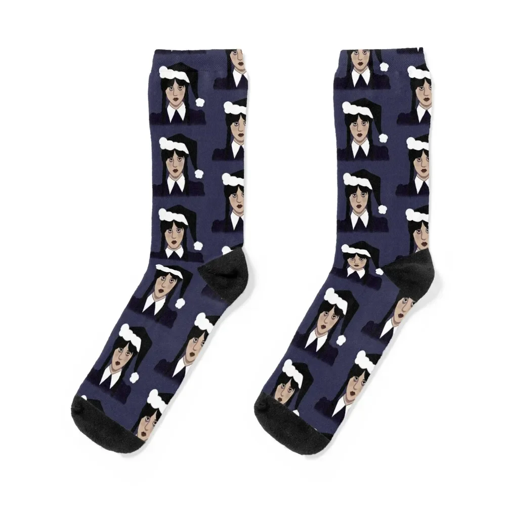 Wednesday Christmas Socks New year's football Woman Socks Men's