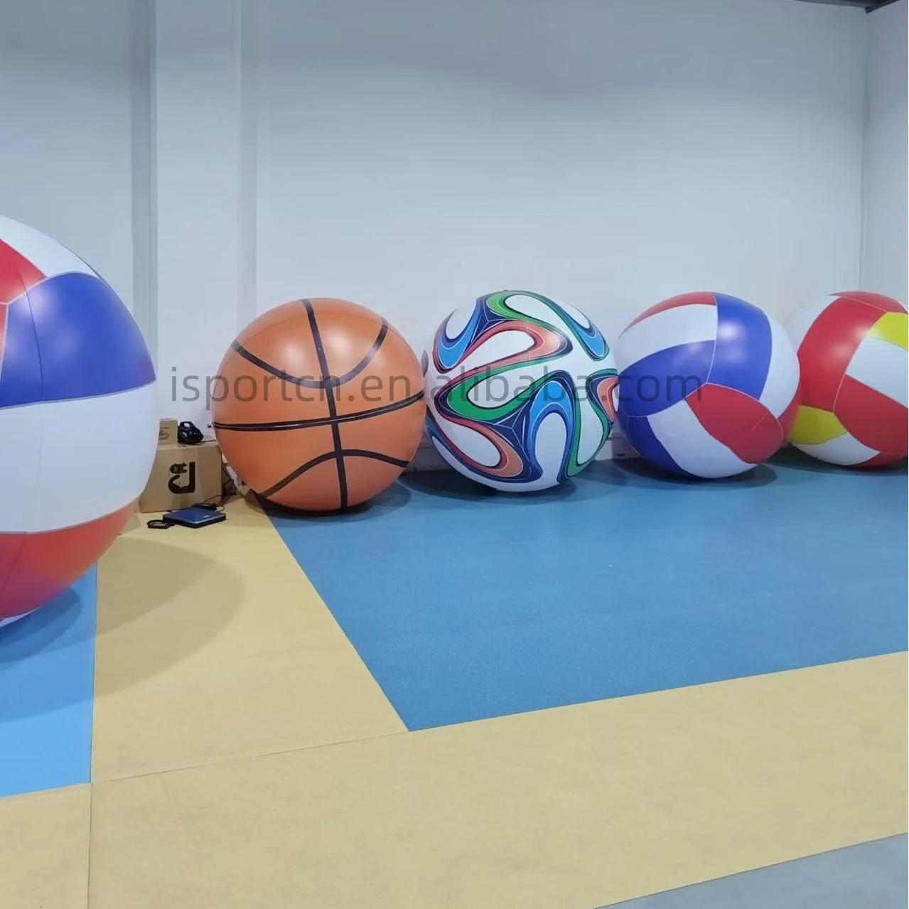 1.5 م 2 م كرة سلة عملاقة قابلة للنفخ عالية الجودة