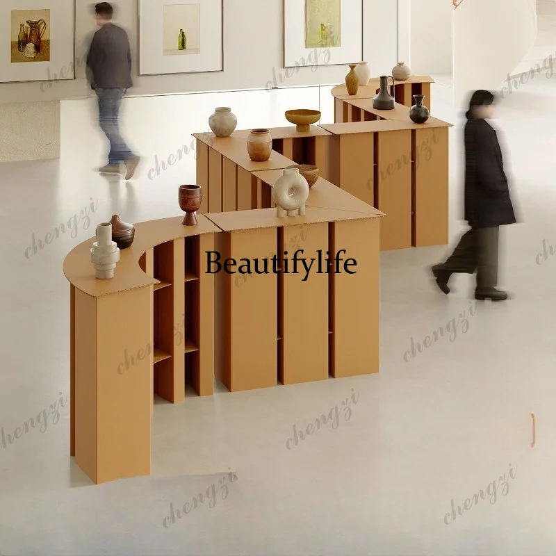 Display stand Creative Bar Counter Exhibition Display Product Display Cabinet Commercial Environmental Protection Table